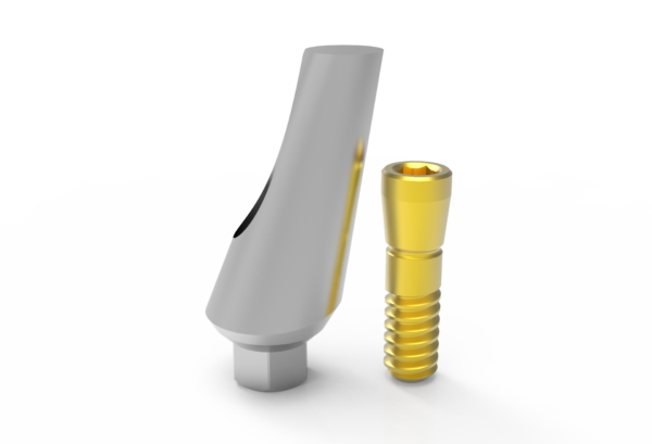 Rosen Abutment® Angled 15° Regular Platform + Screw